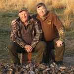 Australian dove hunters in Argentina
